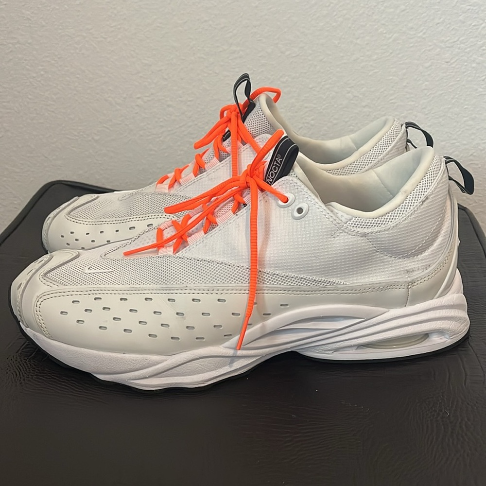 NIKE Air X Nocta Zoom Drive White Lace Up Sneakers - Picture 4 of 8